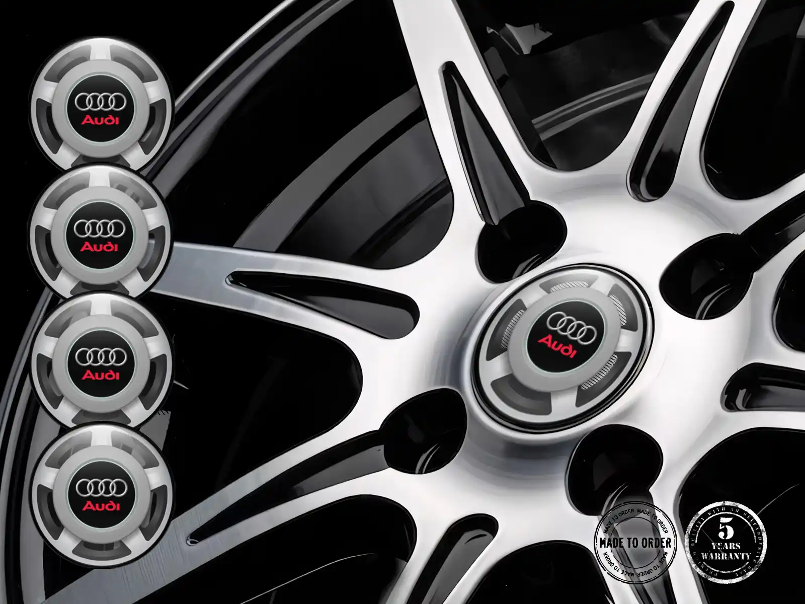 Audi Silikonsticker Individuell Stellar Drift Surge